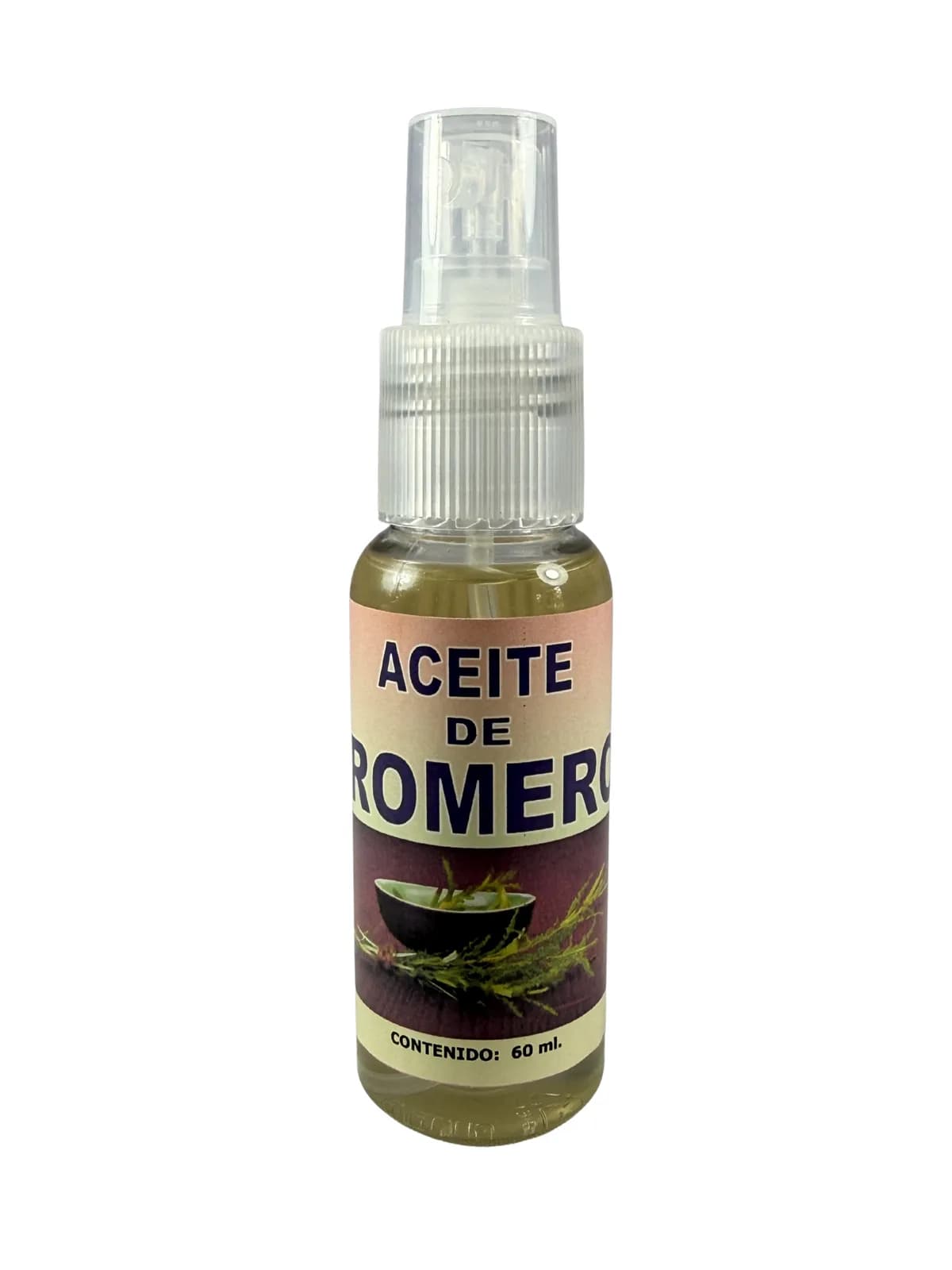 Aceite Romero, presentación 60ml.