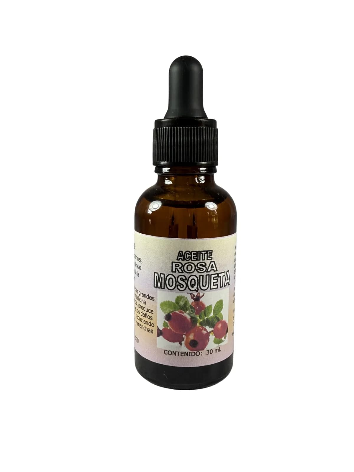 Aceite Rosa Mosqueta, presentación 30ml.
