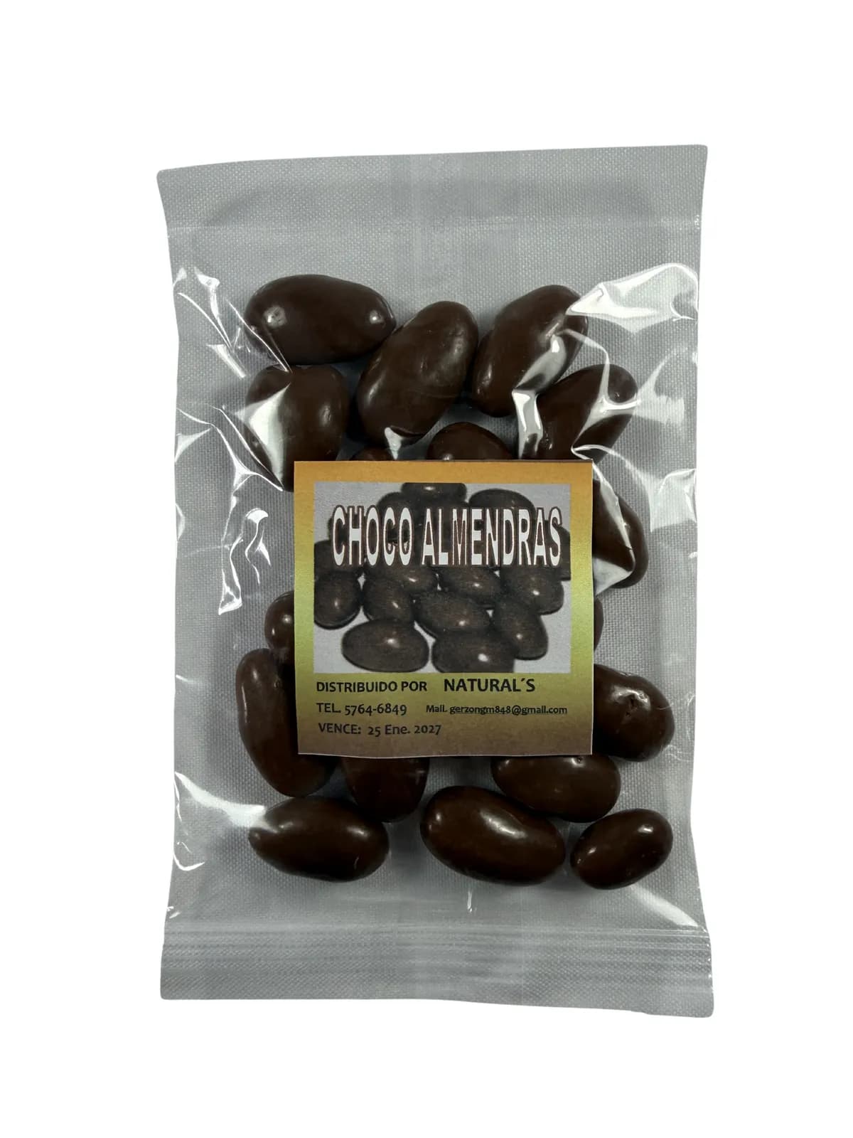 Chocoalmendras, presentación 60g