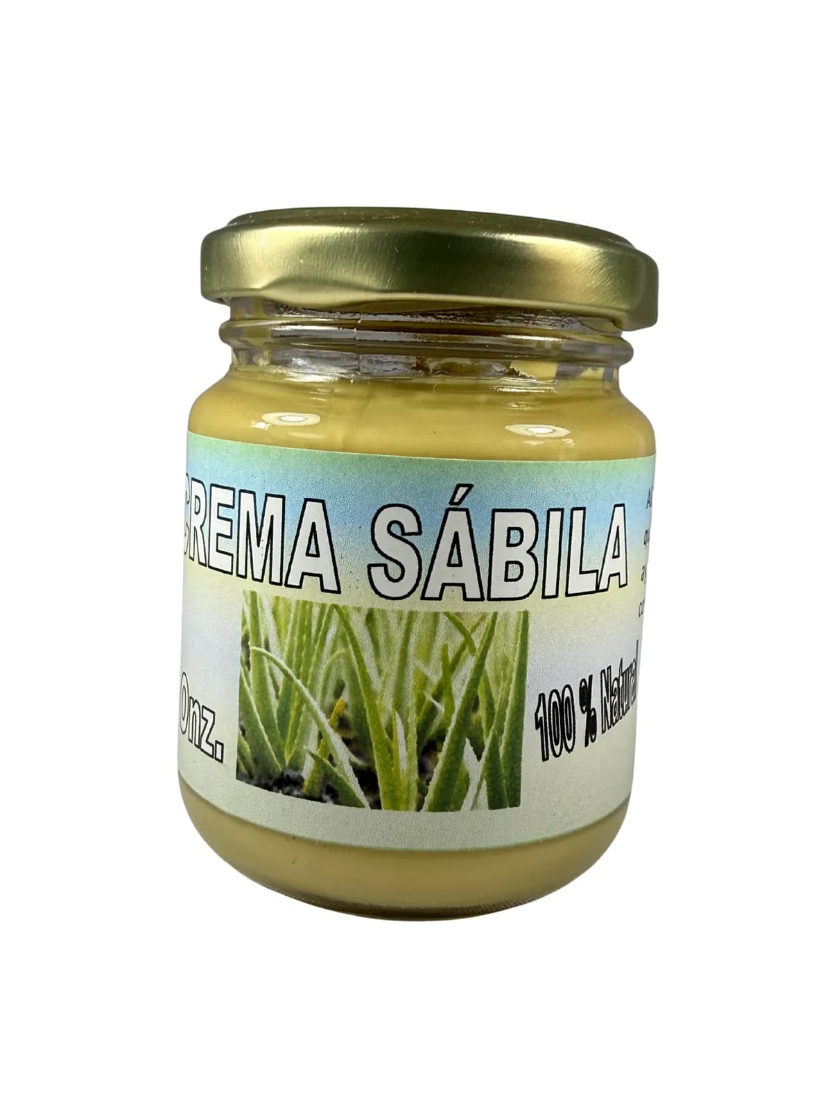 Crema  Sabila, presentación 4 onz.