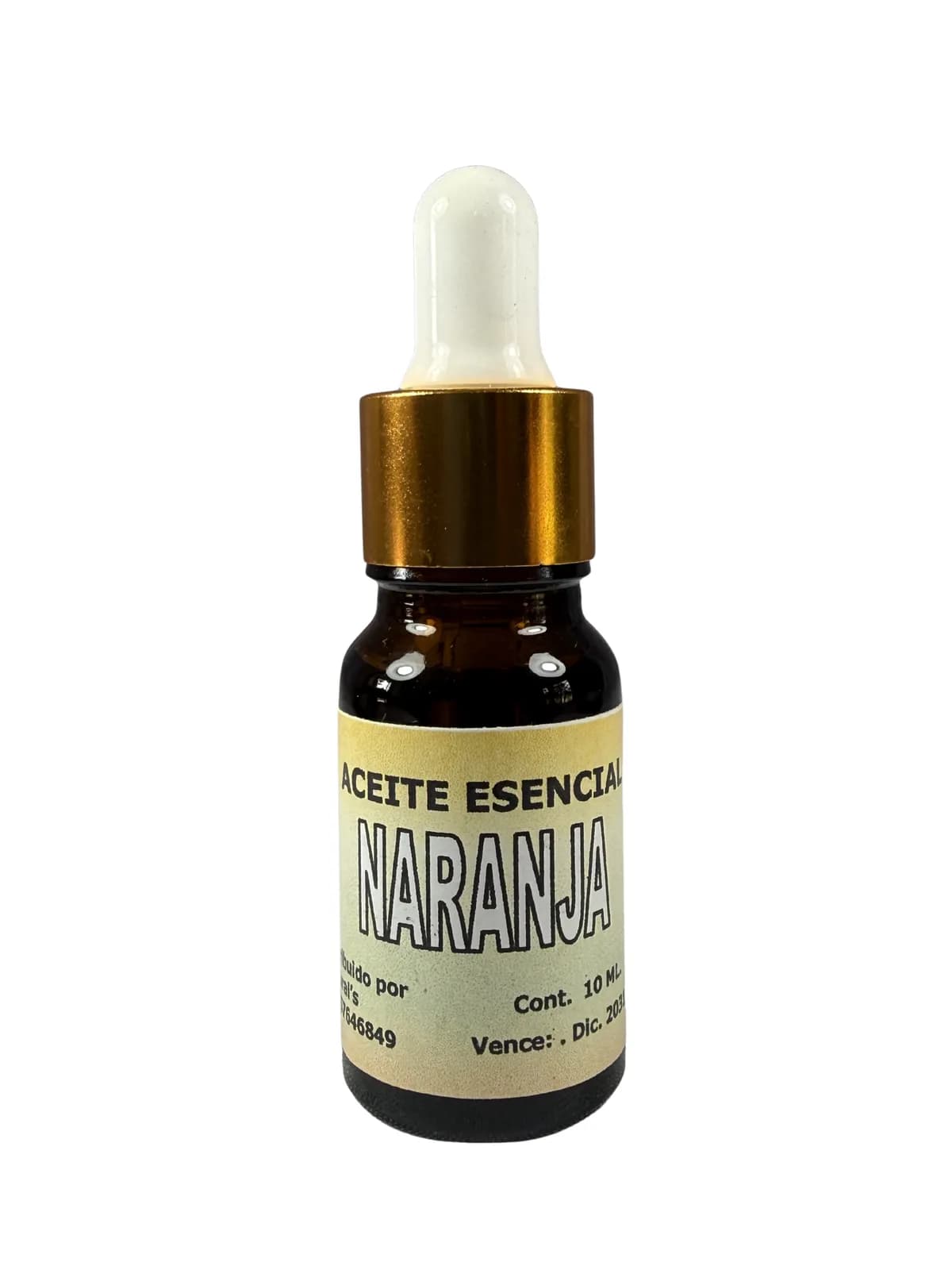 Esencia Naranja, presentación 10ml.