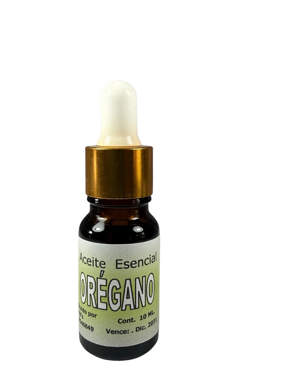 Esencia Oregano, presentación 10ml.