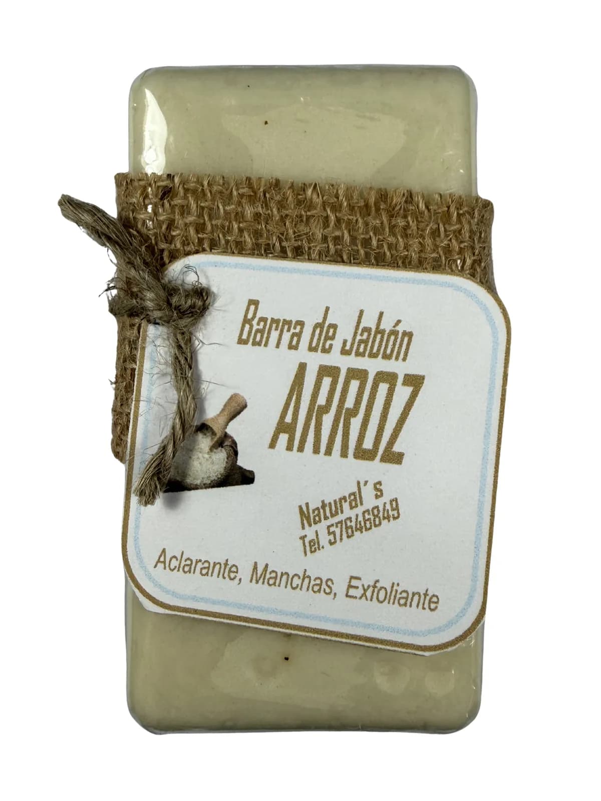 Jabon Arroz, presentación Único