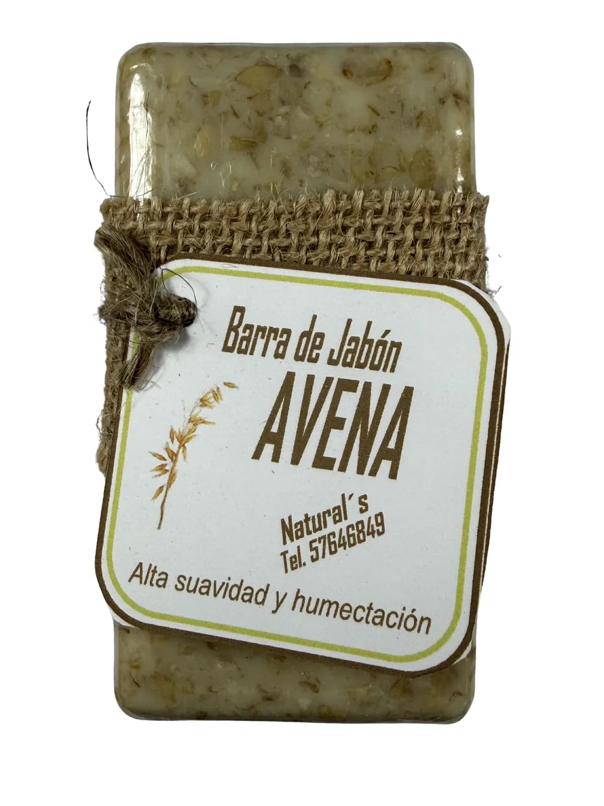 Jabon Avena, presentación Único