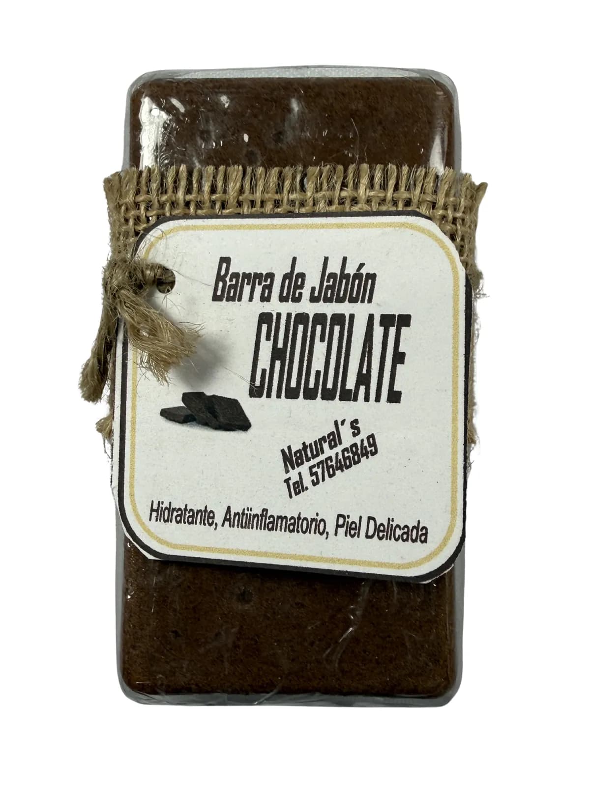 Jabon Chocolate, presentación Único
