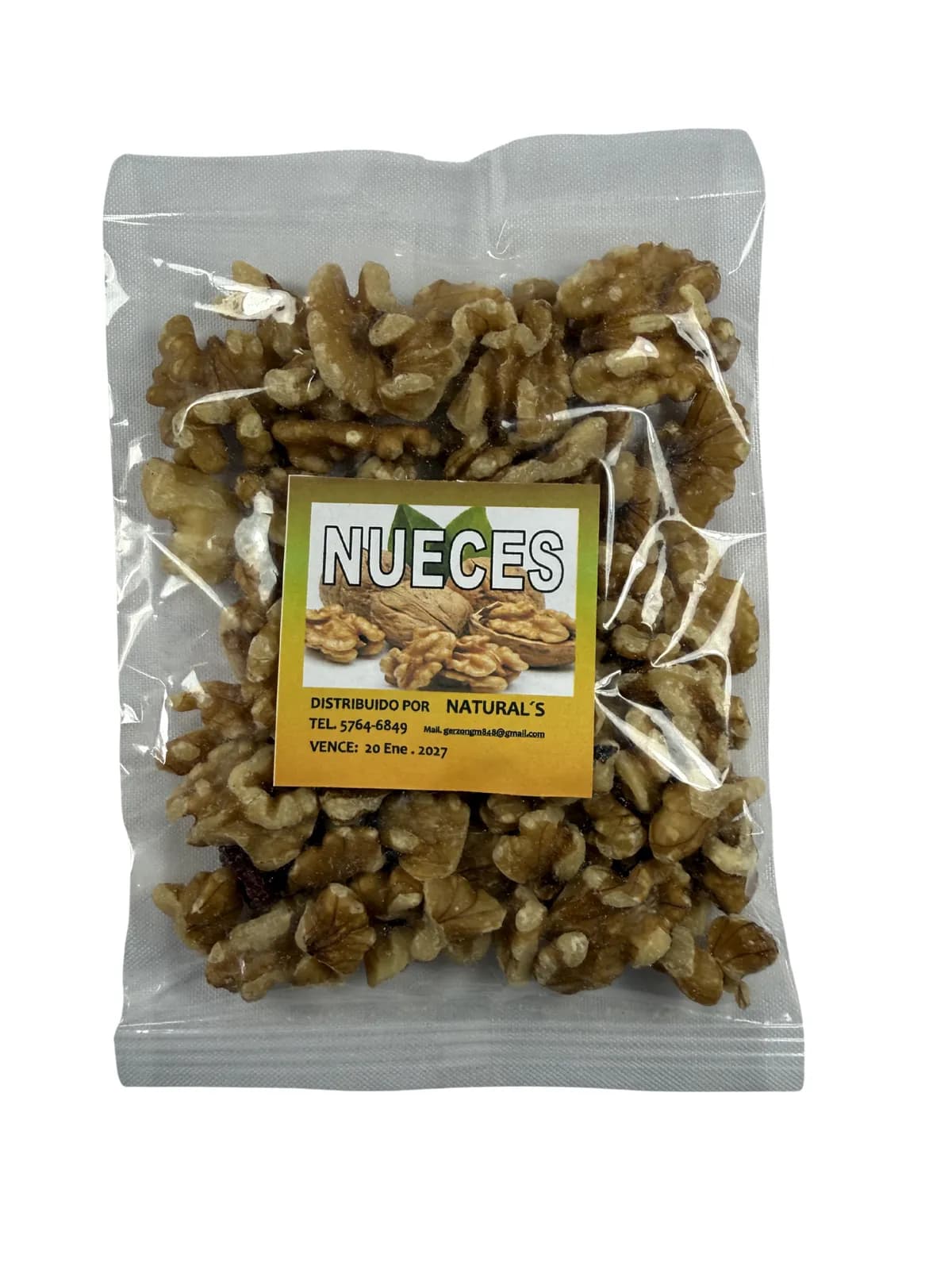 Nueces Nogal, presentación 65g