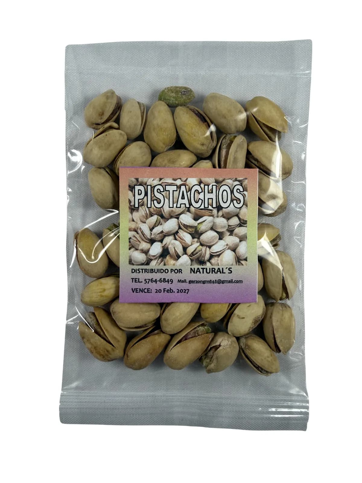 Pistachos, presentación 45g