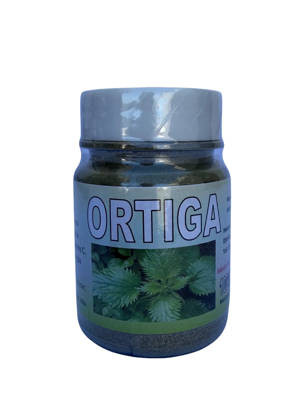Polvo Ortiga, presentación 4onz.