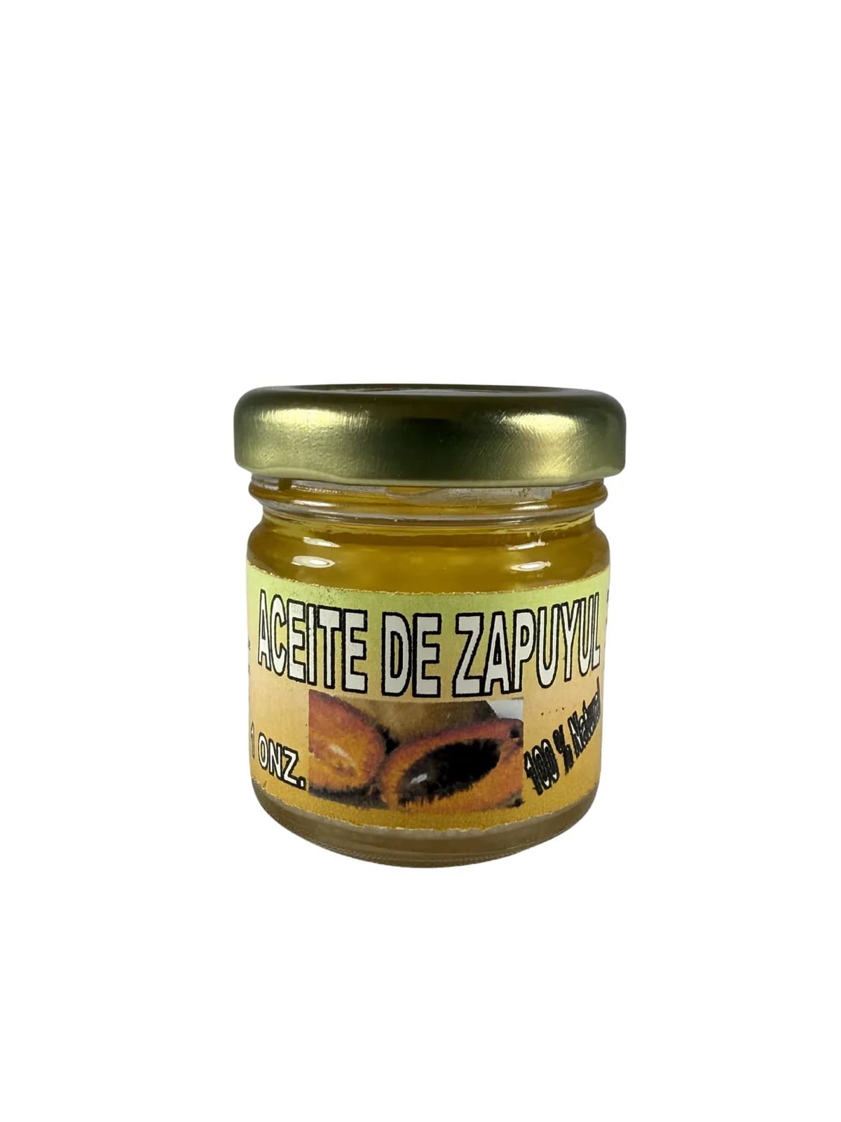 Aceite Zapuyul, presentación 1 onz.