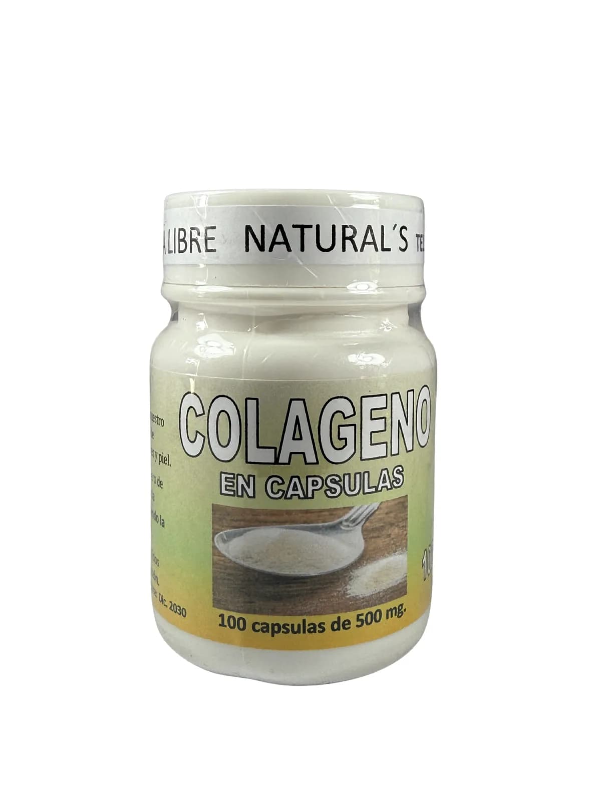 Capsulas Colageno, presentación 100 caps.