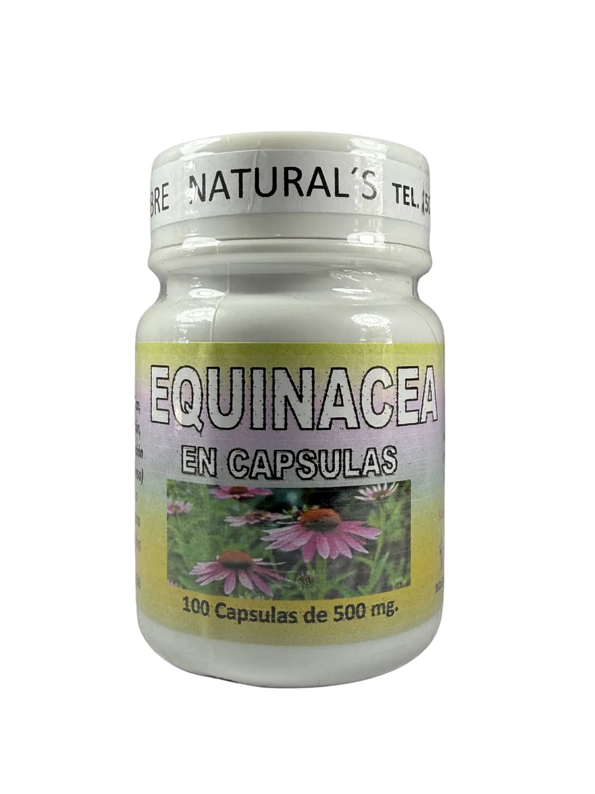 Capsulas Equinacea, presentación 100 caps.