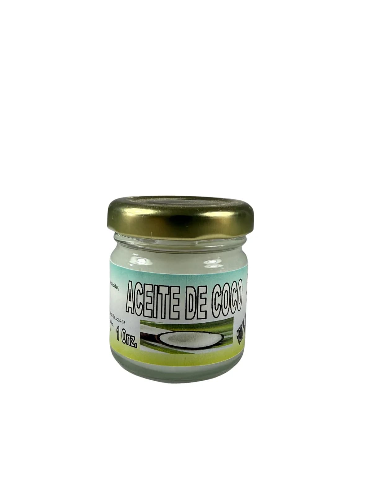 Aceite De Coco, presentación 1 onz.