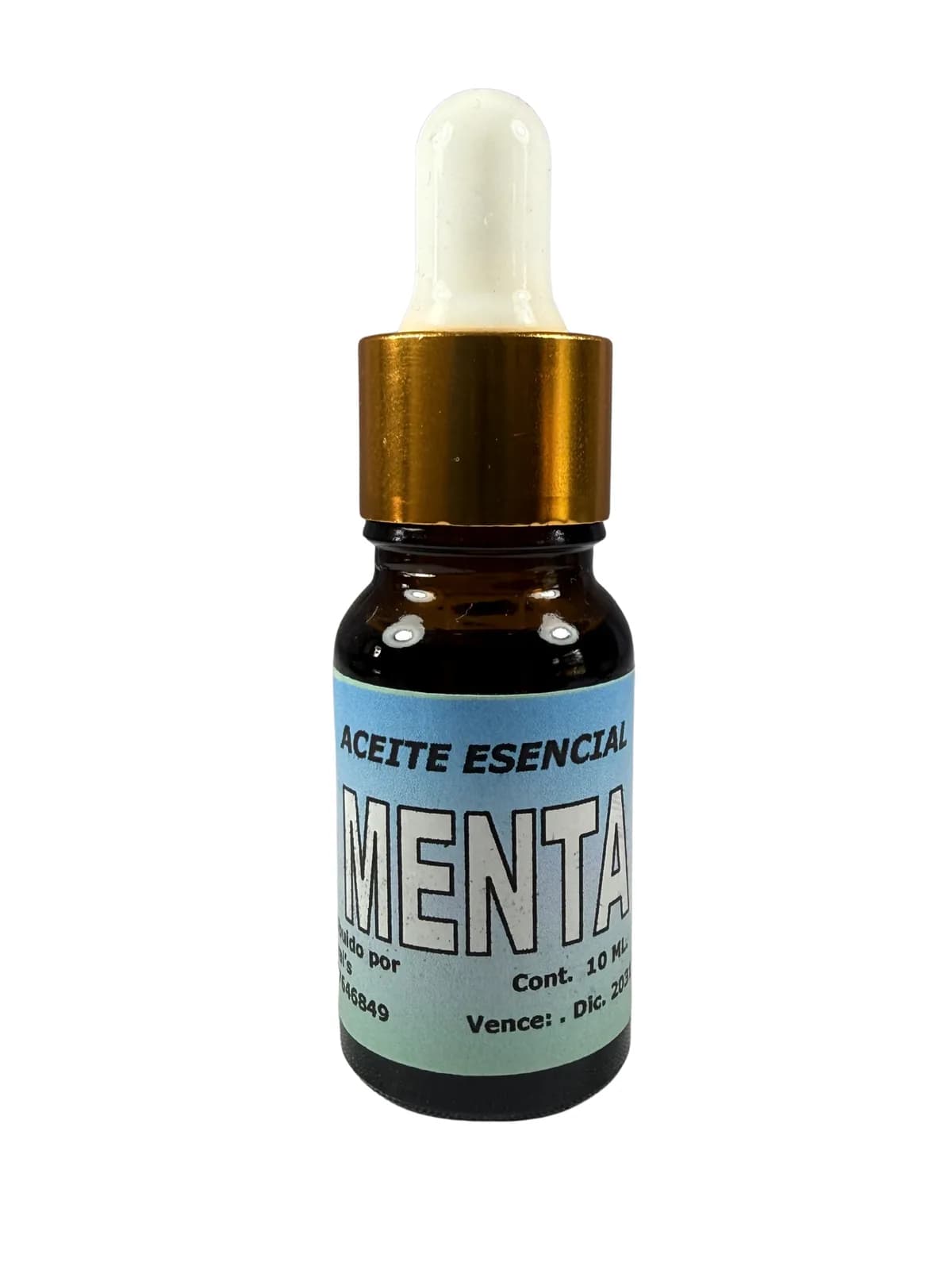 Esencia Menta, presentación 10ml.