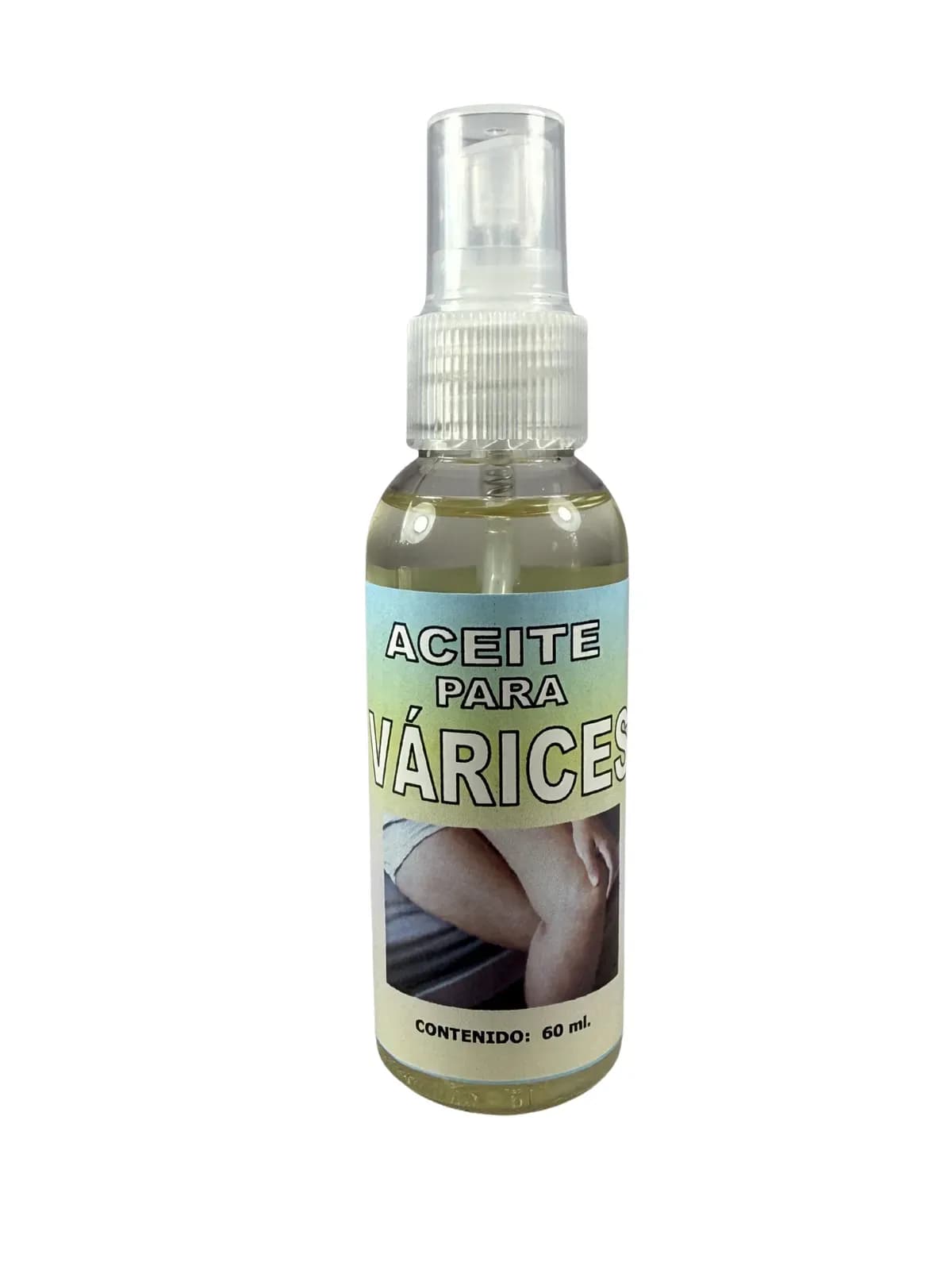 Aceite Varices, presentación 60ml.