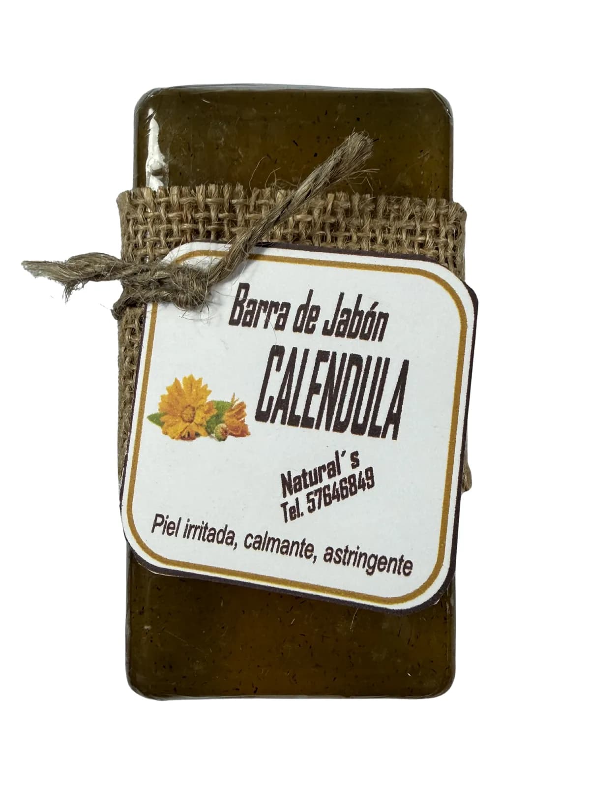 Jabon Calendula, presentación Único