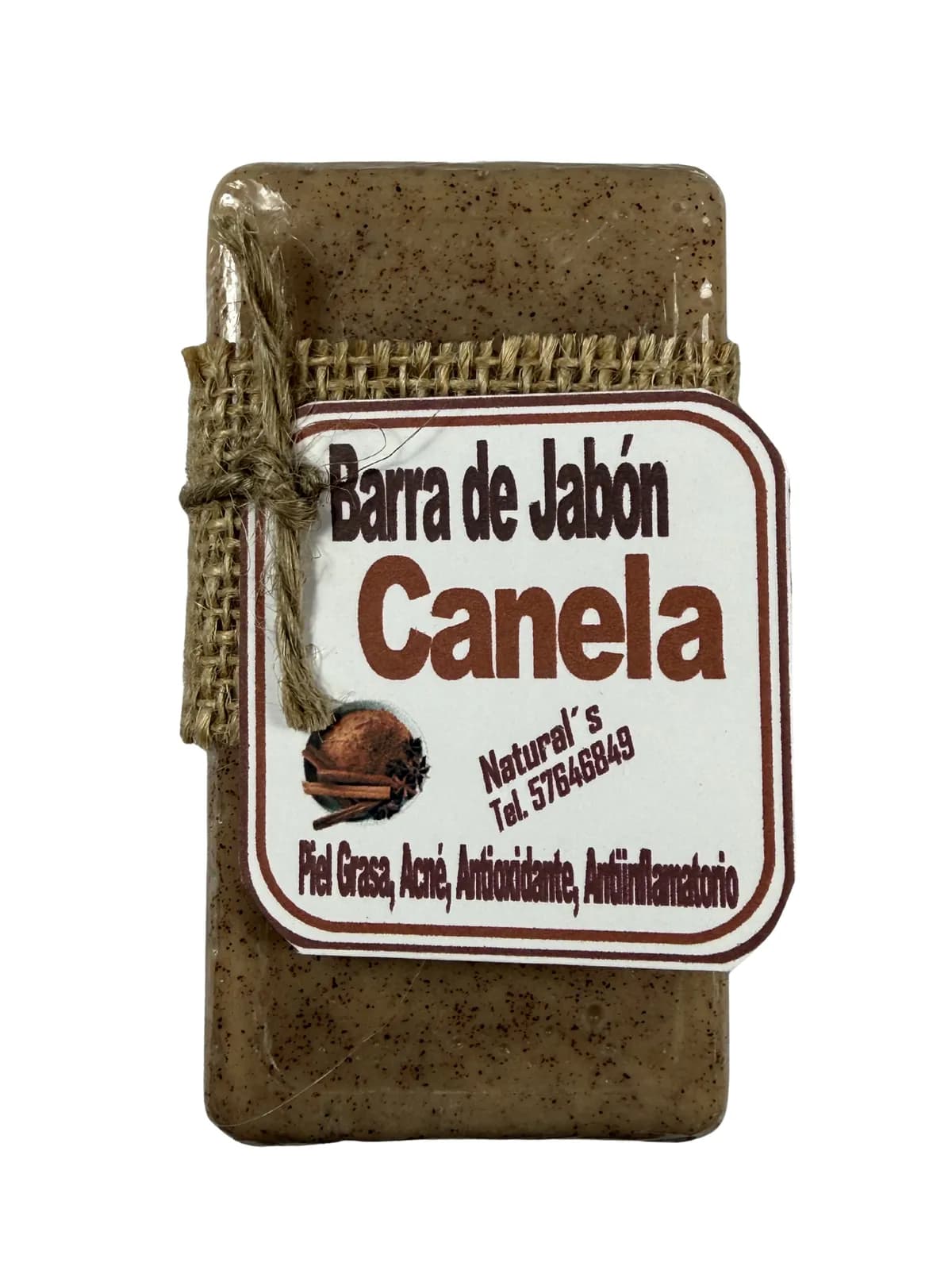 Jabon Canela, presentación Único