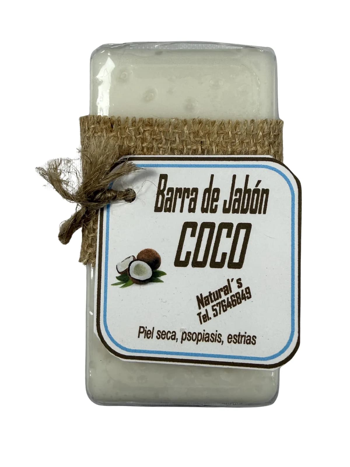 Jabon Coco, presentación Único