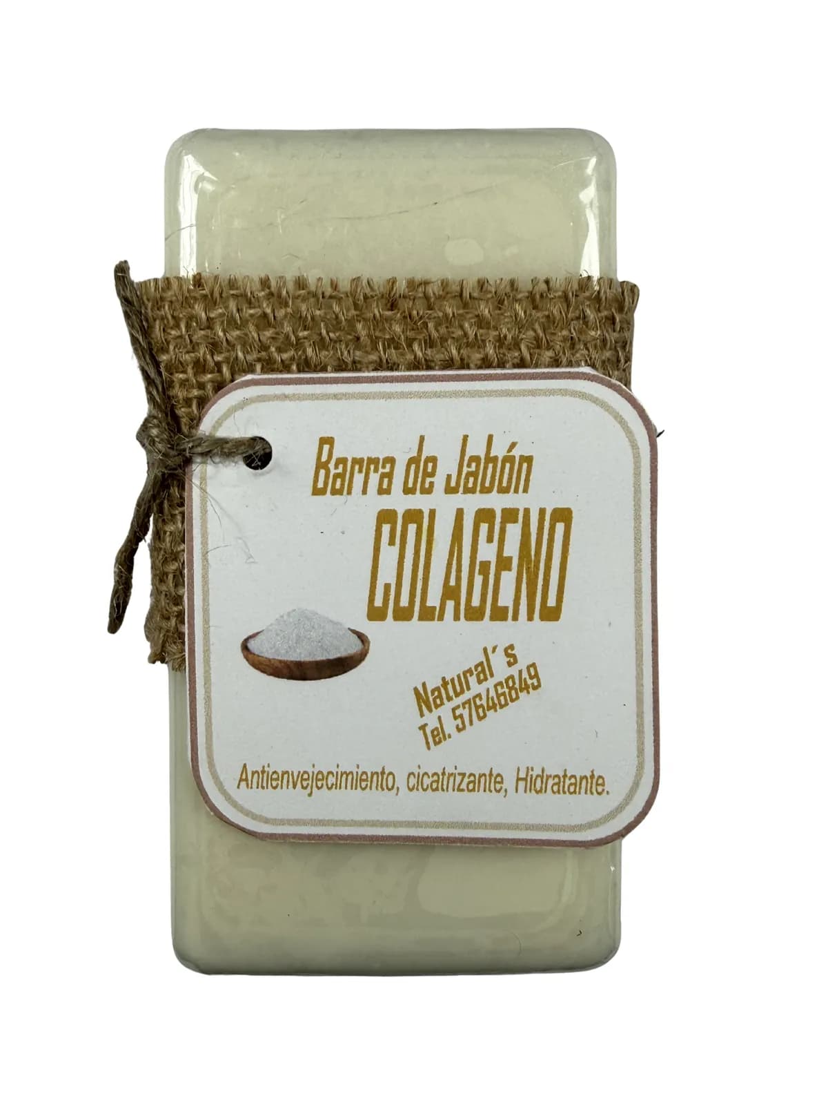 Jabon Colageno, presentación Único
