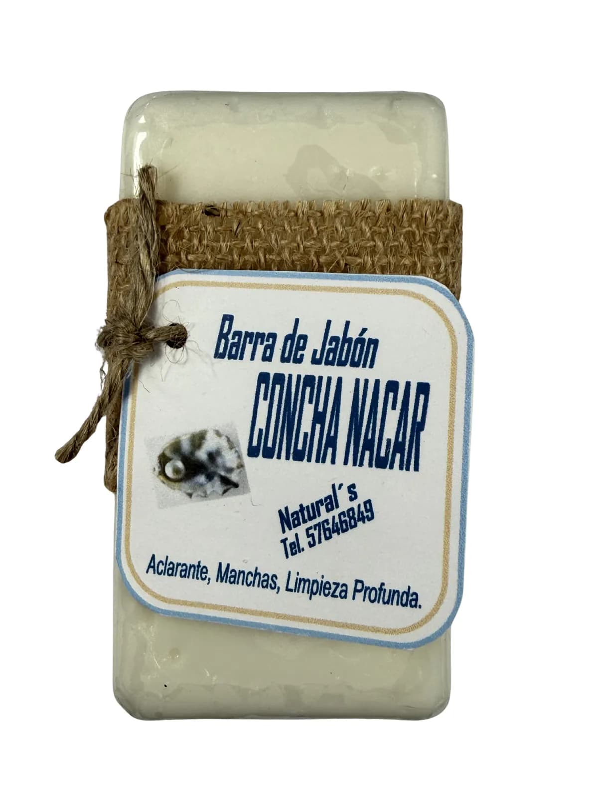 Jabon Concha Nacar, presentación Único