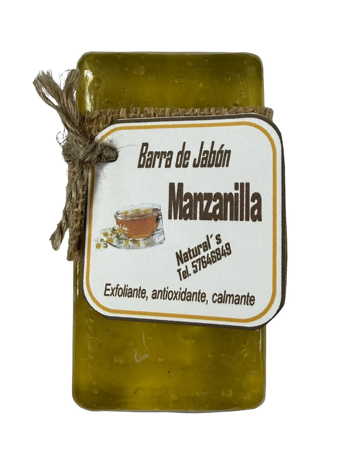 Jabon Manzanilla, presentación Único