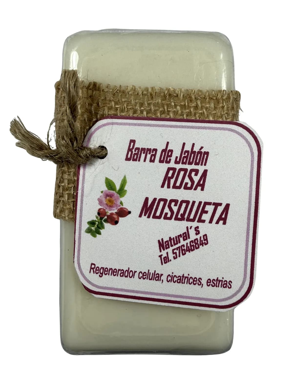 Jabon Rosa Mosqueta, presentación Único