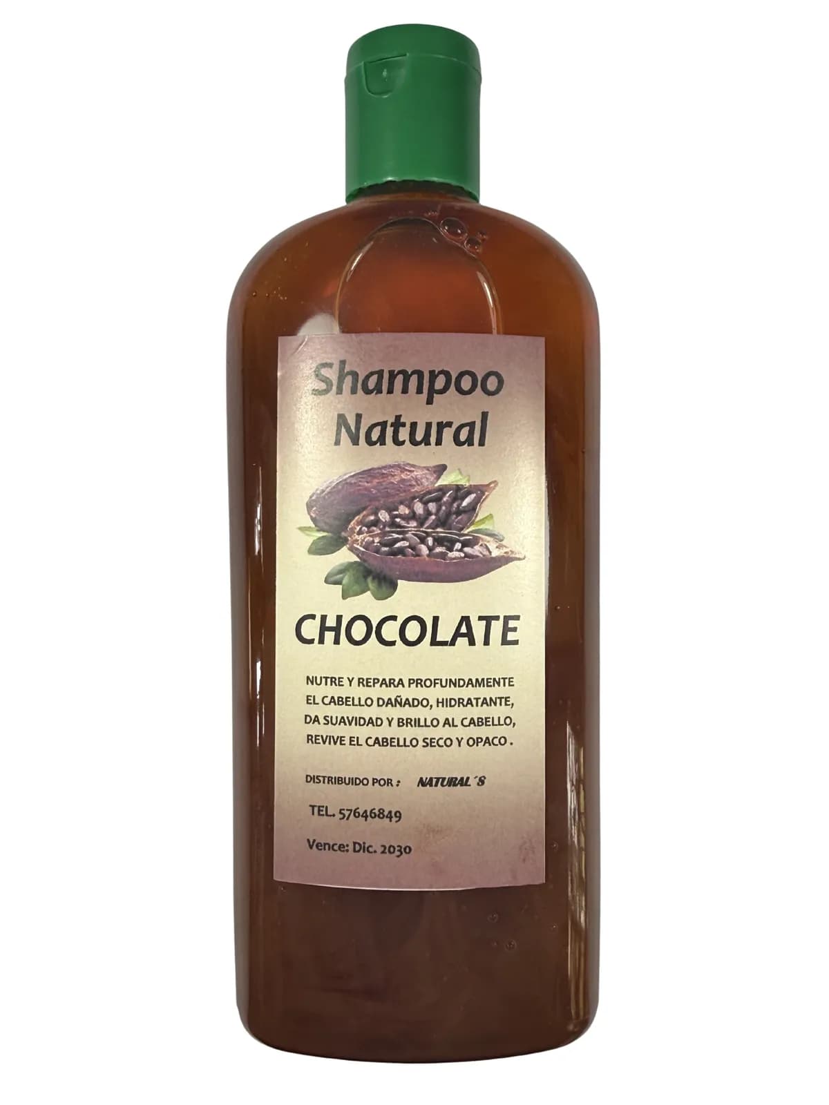 Shampoo Chocolate, presentación 350ml.