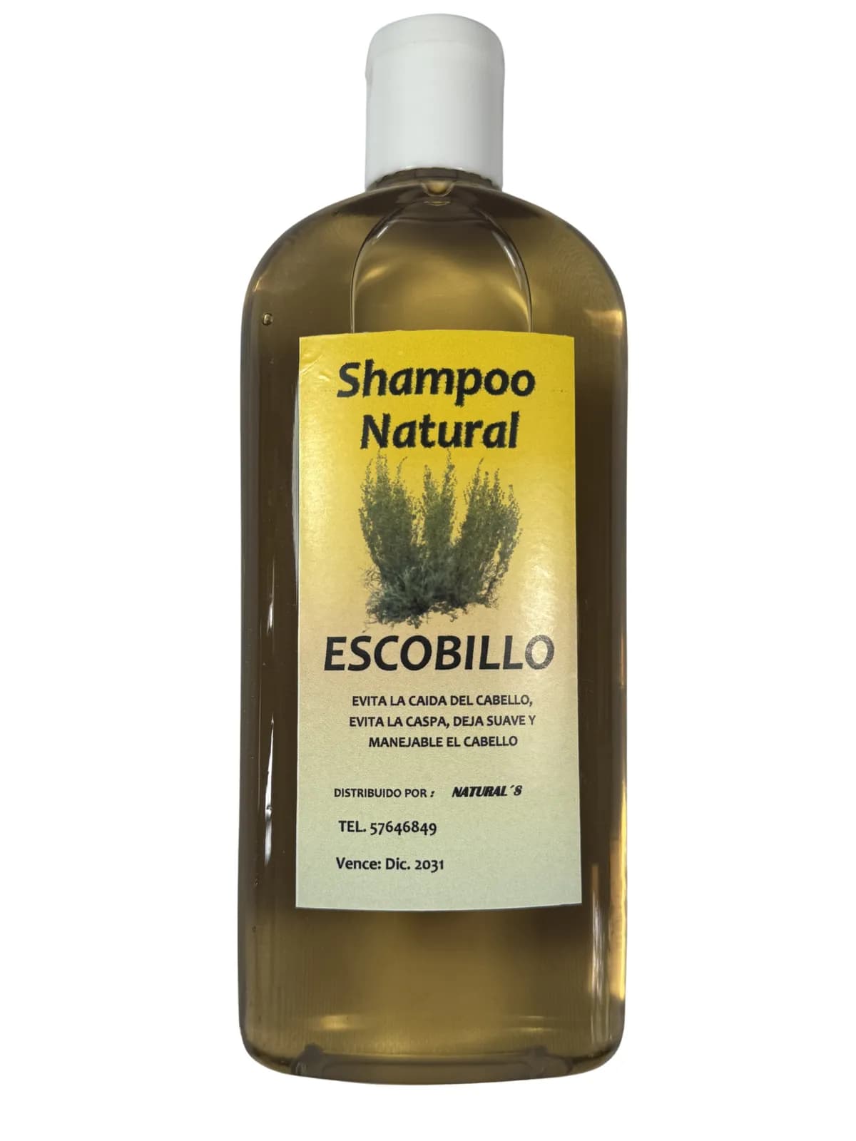 Shampoo Escobillo, presentación 350ml.