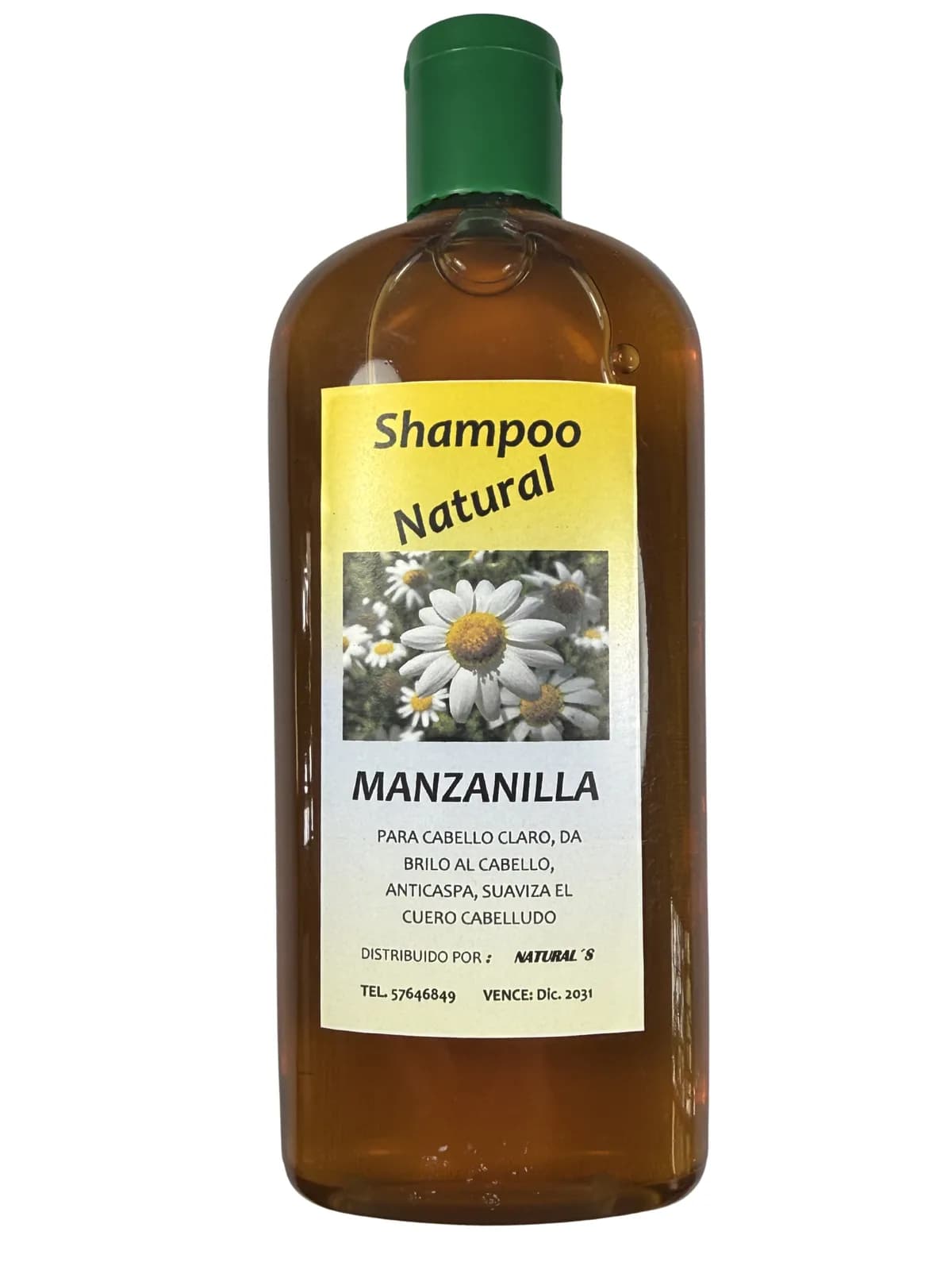 Shampoo Manzanilla, presentación 350ml.