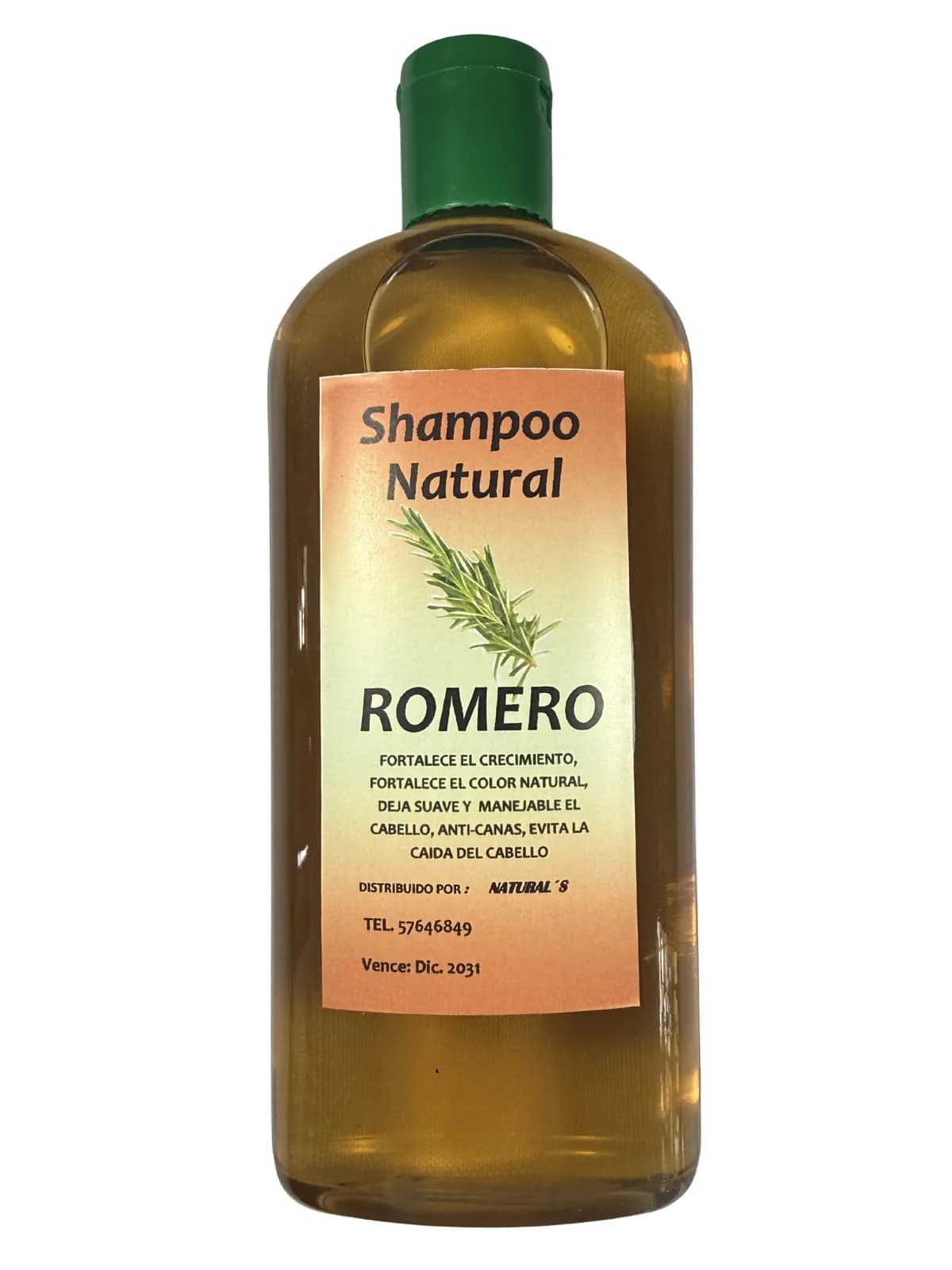 Shampoo Romero, presentación 350ml.