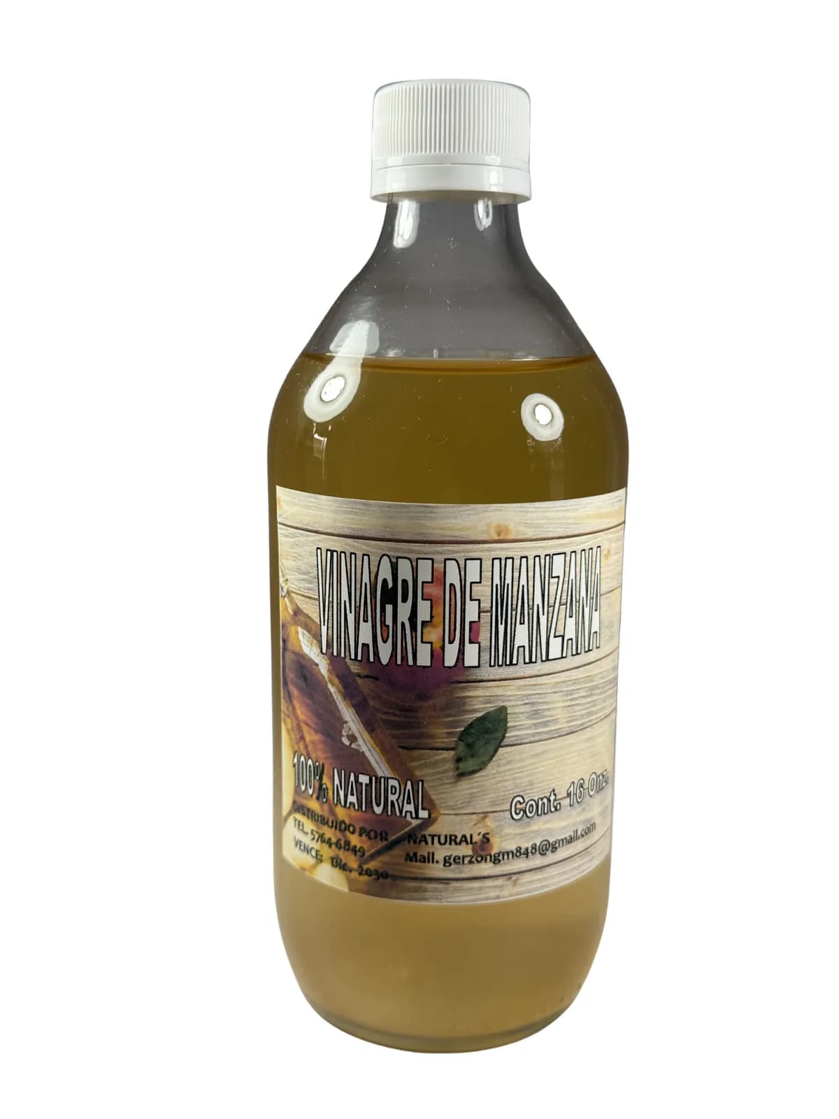 Vinagre De Manzana, presentación 500ml.